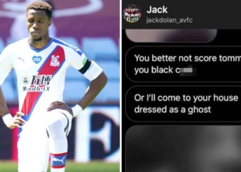 Police arrest boy, 12 for sending racist messages to Crystal Palace star, Wilfriend Zaha