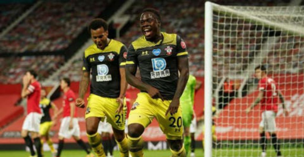 EPL: Obafemi denies Man United victory against Southampton