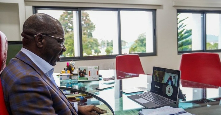 Obaseki holds virtual meeting with Buhari