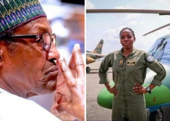 Buhari mourns death of Nigeria’s first female combat pilot Tolulope Arotile