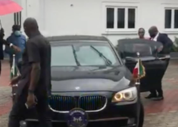 BREAKING: Rivers state governor, Wike storms ex-NDDC MD's house, takes her to Gov't house