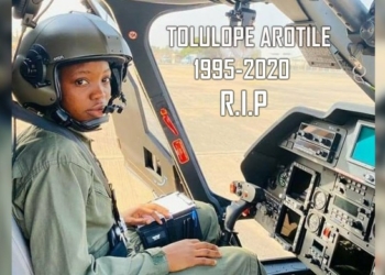Tolulope Arotile: How Nigeria's first female combat helicopter pilot died