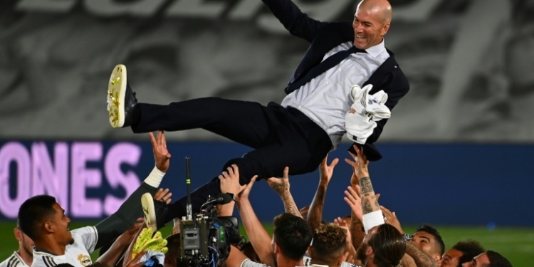 La Liga: Zidane a blessing from heaven, says Real Madrid president