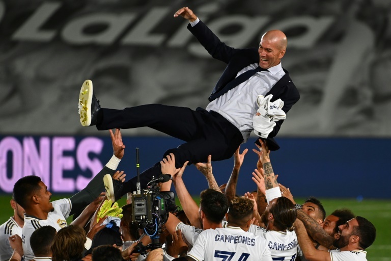 La Liga: Zidane a blessing from heaven, says Real Madrid president