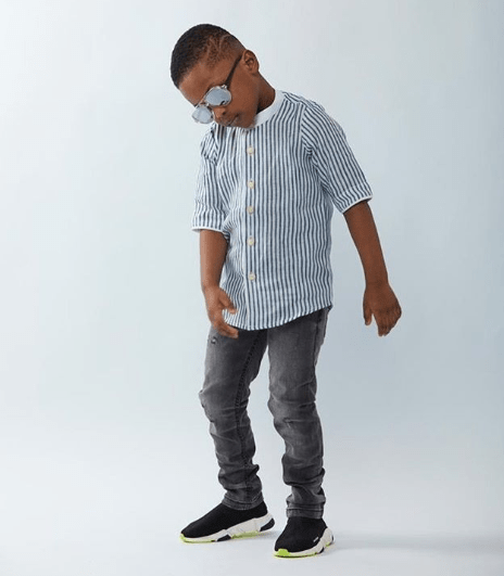 PHOTO: Ubi Franklin and ex-wife, Lilian Esoro celebrate their son as he turns 4