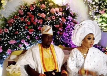 Photos from Nollywood actress, Lizzy Anjorin’s traditional wedding