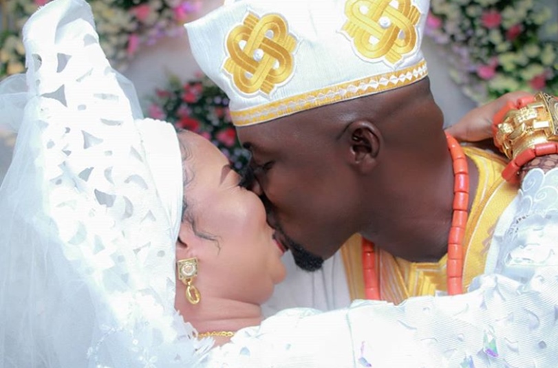 Liz Anjorin recounts what her new husband did for her 14 years ago