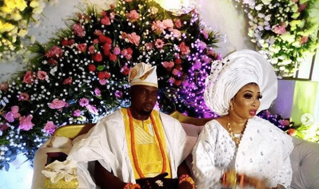 Liz Anjorin recounts what her new husband did for her 14 years ago