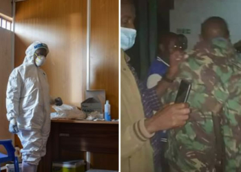 Kenyan police officer caught pants down raping COVID-19 patient in quarantine