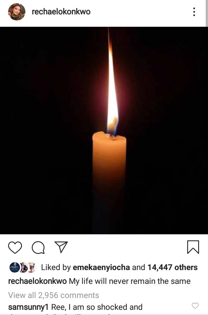 Nollywood actress, Rachael Okonkwo, loses mum