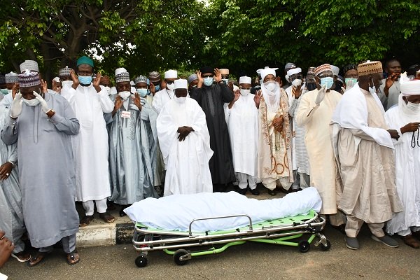 Buhari's ally, Isa Funtua laid to rest in Abuja (PHOTOS)