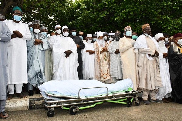 Buhari's ally, Isa Funtua laid to rest in Abuja (PHOTOS)