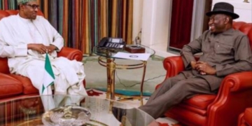 Buhari, Jonathan in closed-door meeting
