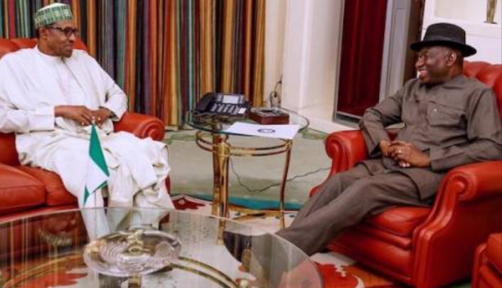Buhari, Jonathan in closed-door meeting