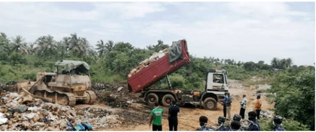 Customs set ablaze N12m worth of expired seized goods in Kwara