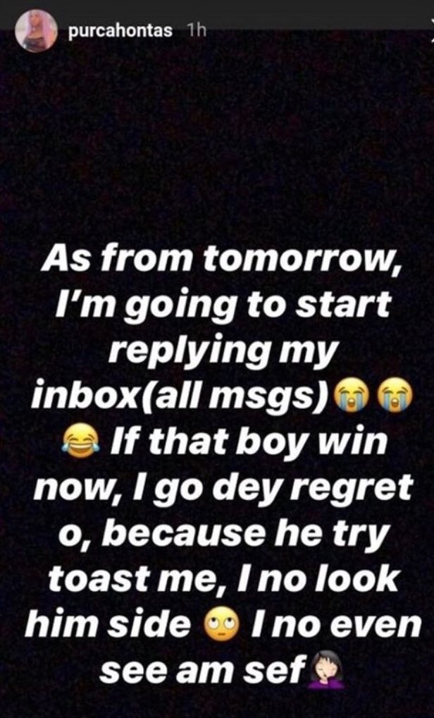 Lady expresses regret as man whose DMs she’s been ignoring since 2016 turns out to be BBNaija’s Laycon
