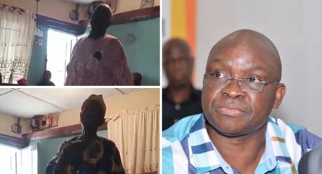 VIDEO: Fayose-led Ekiti PDP camp takes secret oath ahead of congress
