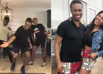 VIDEO: Omoni Oboli’s husband shows off incredible dance moves as he clocks 50