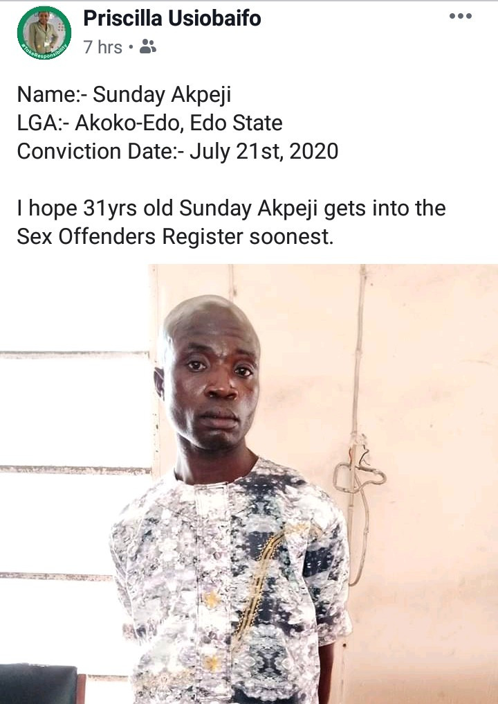 Man bags 9 years in jail for defiling a 7-yr-old girl