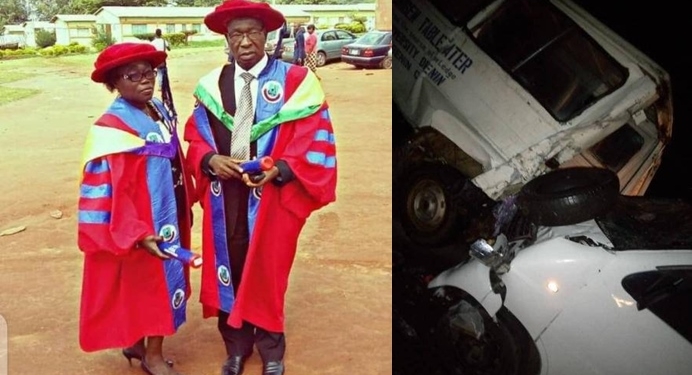 N100 bribe: Policeman makes driver crush Uniben lecturer to death
