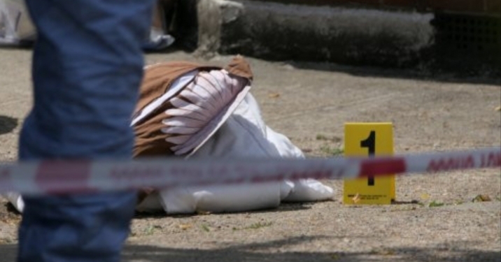 PHOTOS: Police arrest woman for allegedly killing a baby by 'cutting its throat'