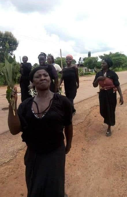 PHOTOS: Naked women storm streets to protest incessant killings in Southern Kaduna