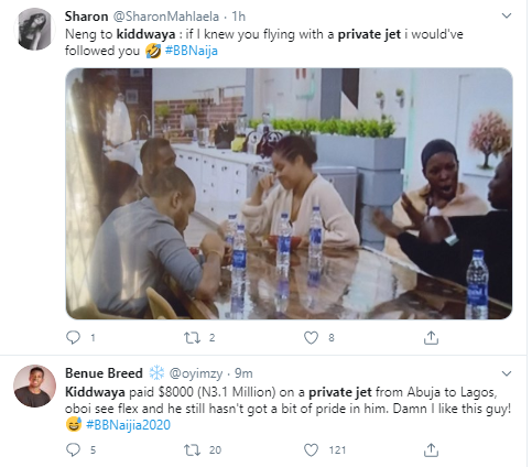 Reactions as BBNaija's Kiddwaya says he paid $8000 for a jet to get him to Lagos from Abuja for the show