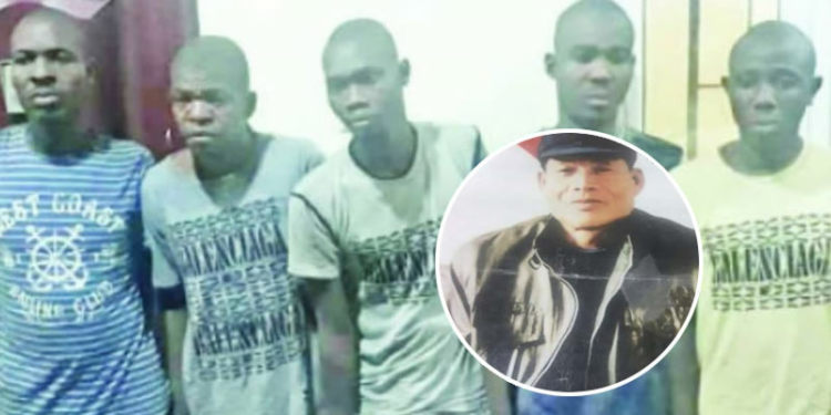 Seven employees kidnap, kill and dump body of their Chinese employer's father inside a river in Ogun State