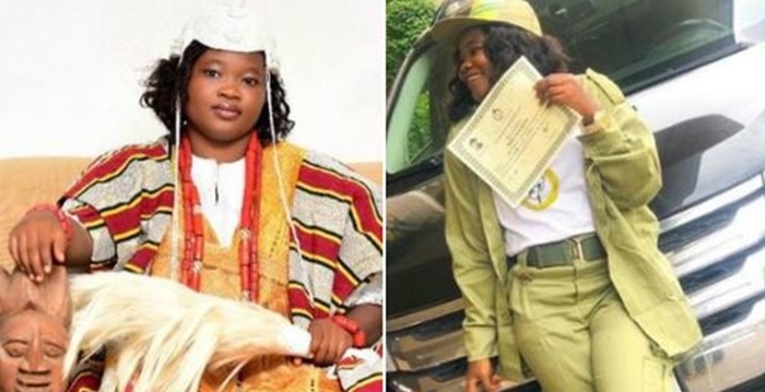 Tinuade Adejuiyegbe Becomes First Seating Tradition Ruler To Attend NYSC Camp
