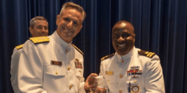 US Navy honours Nigerian officer for accountability