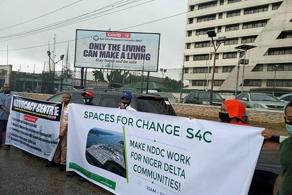 Protesters storm NDDC headquarters, demand prosecution of alleged looters