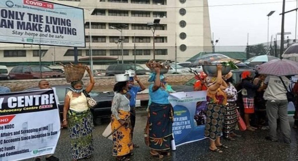 Protesters storm NDDC headquarters, demand prosecution of alleged looters