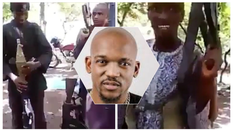 Singer, Joel Amadi releases video of armed youths, accused them of killing his father in Kaduna