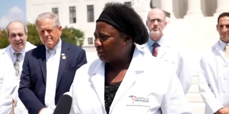 VIDEO: Nigerian US-based doctor claims she has cured over 350 COVID-19, claims there's cure for the virus