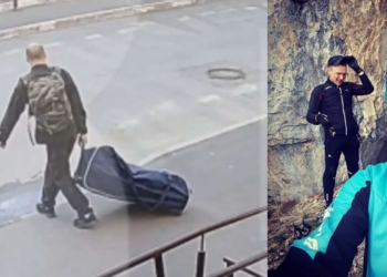 Jealous man kidnaps his ex-wife and drags her off inside suitcase for a ‘romantic date’ in the forest (Video)