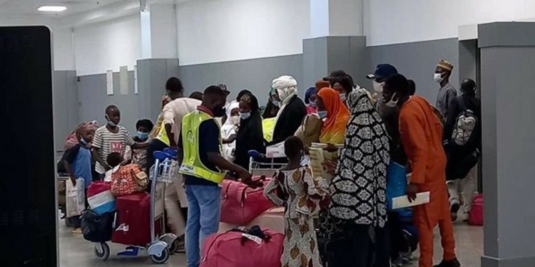 256 stranded Nigerians evacuated from Morocco, Niger Republic
