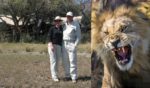 Tourist had part of his arm ripped off by a lion as he slept in a tent in Tanzania alongside his wife