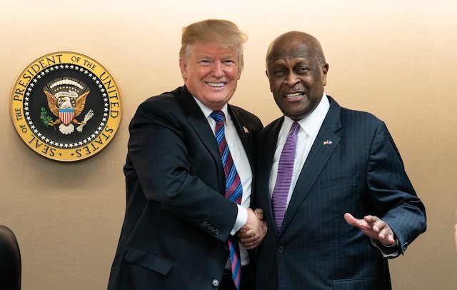 Trump mourns Black Conservative ally Herman Cain