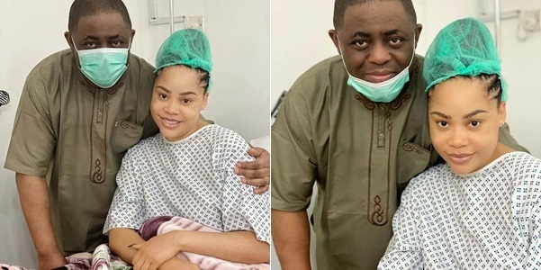 Fani-Kayode Thanks God For His Wife's Successful Operation (Photos)