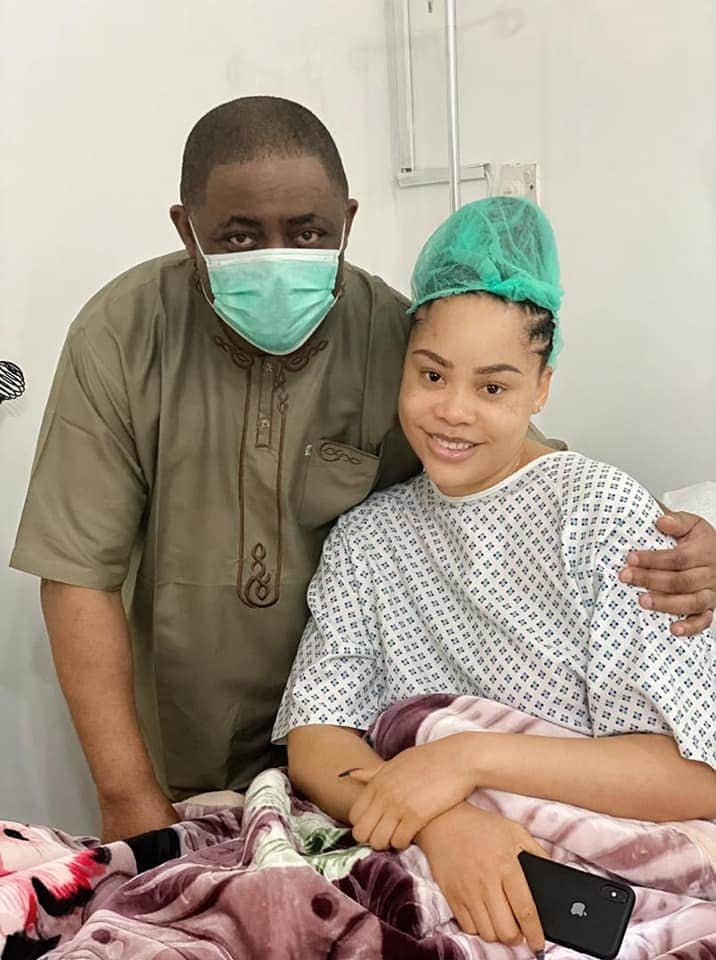 Fani-Kayode Thanks God For His Wife's Successful Operation (Photos)