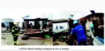 Seven buildings and 30 shops razed by fire in Lagos