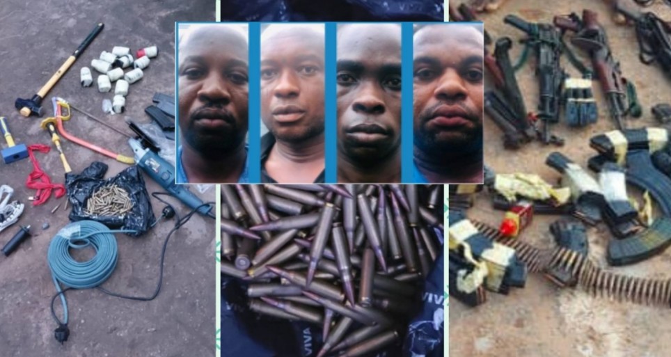 Police Arrest Ebonyi Bullion Van Robbery Suspects, Recovery Heavy Weapons, Charms, Cars, Others (PHOTOS)