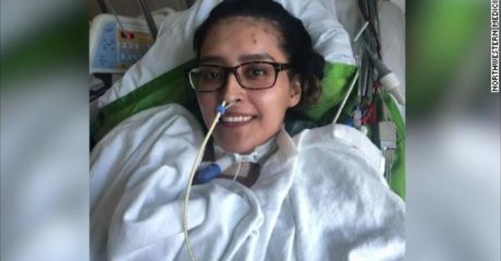 28-year-old woman becomes the first COVID-19 survivor to receive a double-lung transplant in the US