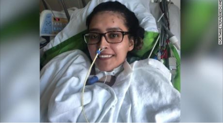 28-year-old woman becomes the first COVID-19 survivor to receive a double-lung transplant in the US