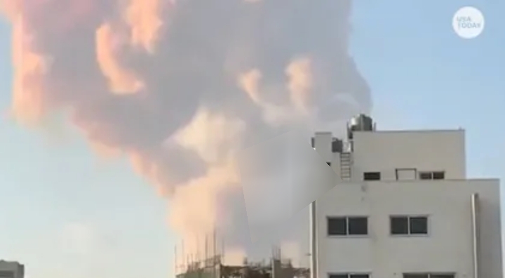 VIDEO: Many dead, buildings destroyed as deadly explosion rocks Lebanon's capital, Beirut