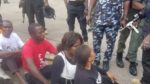 More pictures emerge as security operatives arrest #RevolutionNow protesters in Abuja