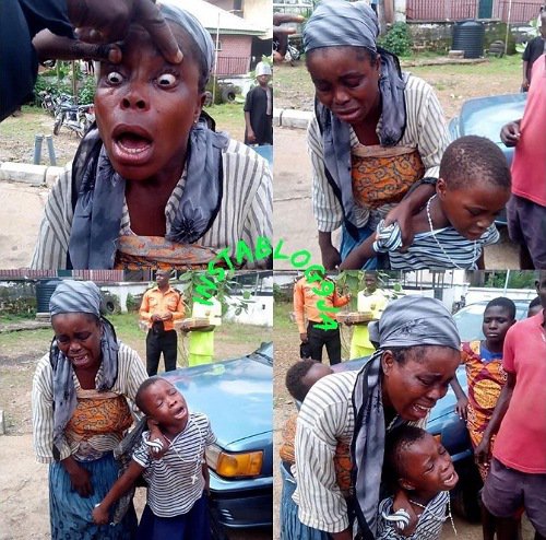 Fake blind beggar exposed and apprehended in Ebonyi