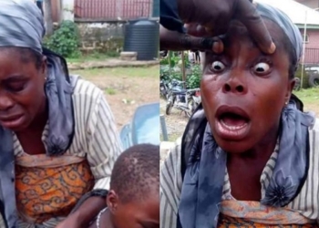 Fake blind beggar uncovered and apprehended in Ebonyi