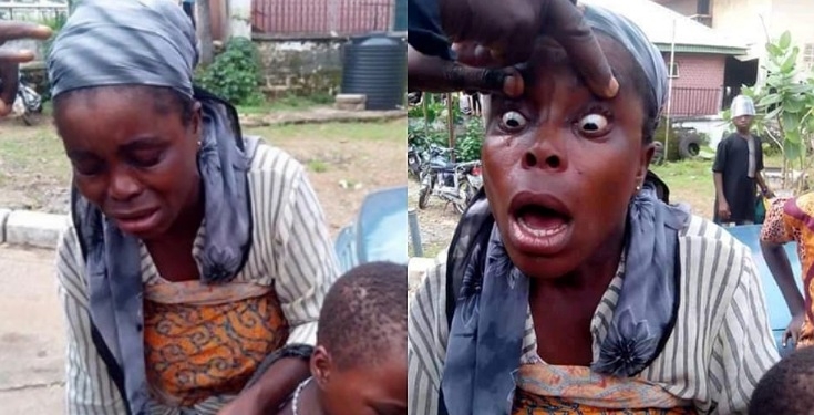 Fake blind beggar uncovered and apprehended in Ebonyi