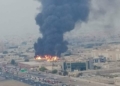 Fire razes popular Ajman market in Dubai, UAE